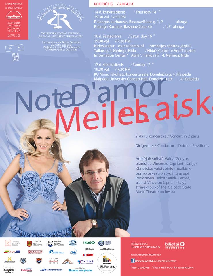 Poster tournèe in Lithuania 2014